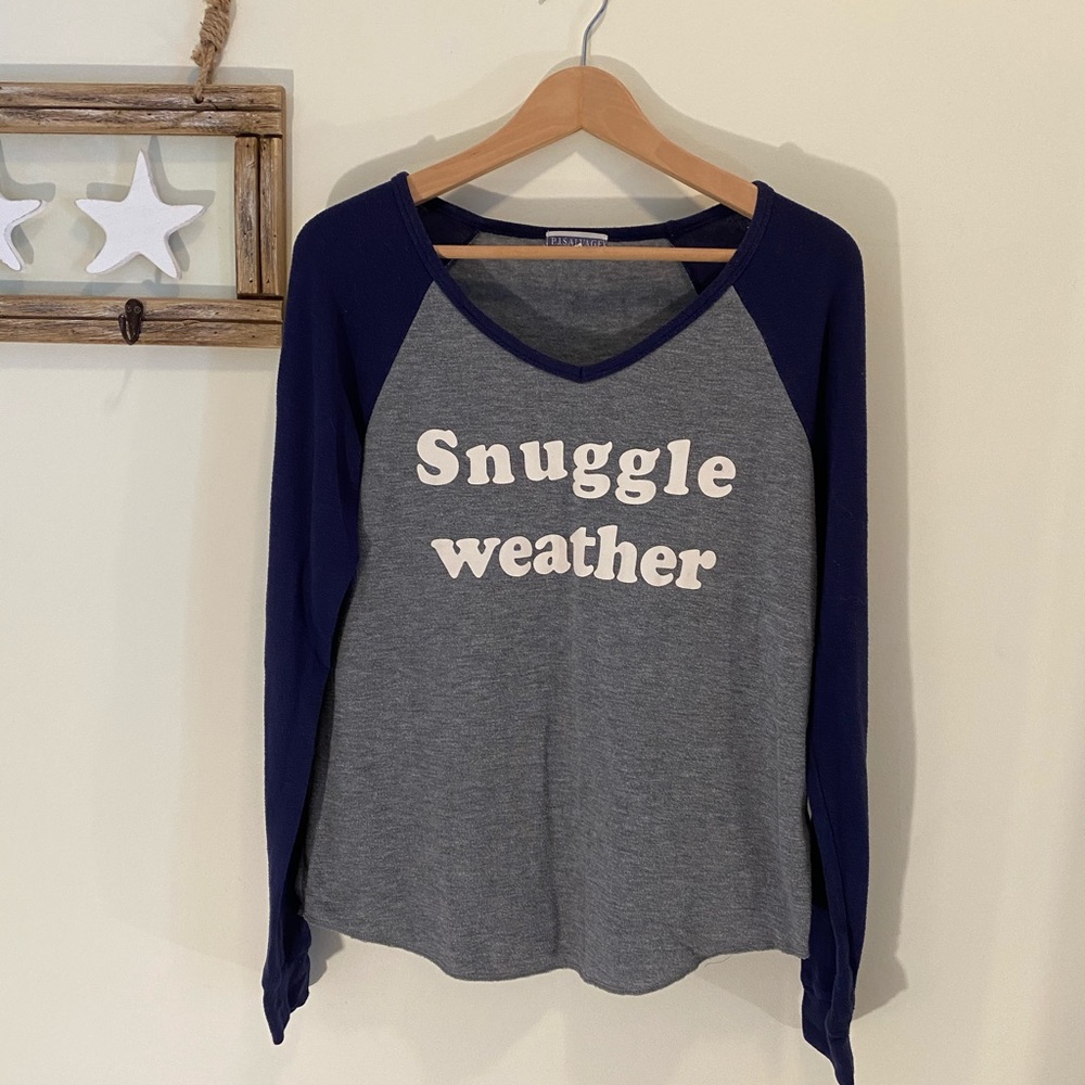 PJ Salvage 'Snuggle Weather' Lounge Top